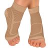 Compression Sports Ankle Brace; Heel Protector For Pain Relief; Outdoor Sports Accessories - Skin Tone - L-XL