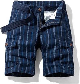 Men's Casual Sports Shorts Quick Dry Fashion Fit Twill Cargo Shorts Shorts with Pockets - PA17-XL
