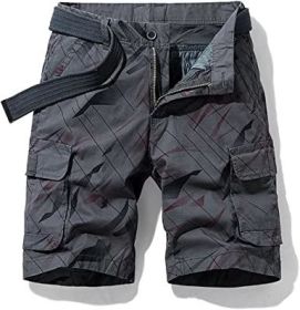 Men's Casual Sports Shorts Quick Dry Fashion Fit Twill Cargo Shorts Shorts with Pockets - PA2-L