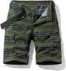 Men's Casual Sports Shorts Quick Dry Fashion Fit Twill Cargo Shorts Shorts with Pockets - PA9-M