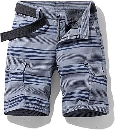 Men's Casual Sports Shorts Quick Dry Fashion Fit Twill Cargo Shorts Shorts with Pockets - PA8-XXL