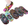 5 Pairs Slipper Socks Non-skid House Floor Socks Random Pattern - Default