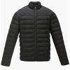 Men's Lightweight Winter Down Cotton Jackets Casual Puffer Jackets Black Coats - S