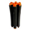 Portable Golf Club Retainer Fixed Standing Golf Club Clip Rack Holder Organizer; Golf Accessories - Black