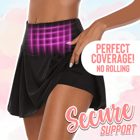 Tennis for Women Dance Fitness Solid Sports Skirts Female Tennis Running Skort Active Athletic Yoga Fitness Skirt Short - Black - M Tennis for Women Dance Fitness Solid Sports Skirts Female Tennis Running Skort Active Athletic Yoga Fitness Skirt Short - Black - M