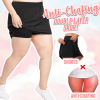 Tennis for Women Dance Fitness Solid Sports Skirts Female Tennis Running Skort Active Athletic Yoga Fitness Skirt Short - White - 5XL
