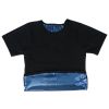 Men Heat Trapping Shirt Body Shaper Vest Pullover Sauna Sweat Suits Short Sleeve Compression Top - 2XL_3XL