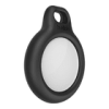 Secure Holder with Key Ring for AirTag - black