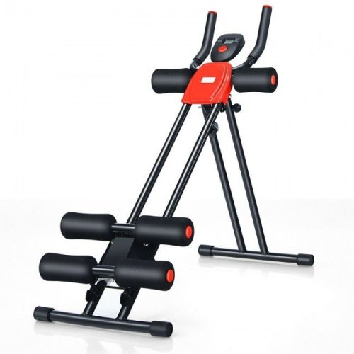 LCD Monitor Home Power Plank Abdominal Workout Equipment - Black - Exercise & Fitness LCD Monitor Home Power Plank Abdominal Workout Equipment - Black - Exercise & Fitness