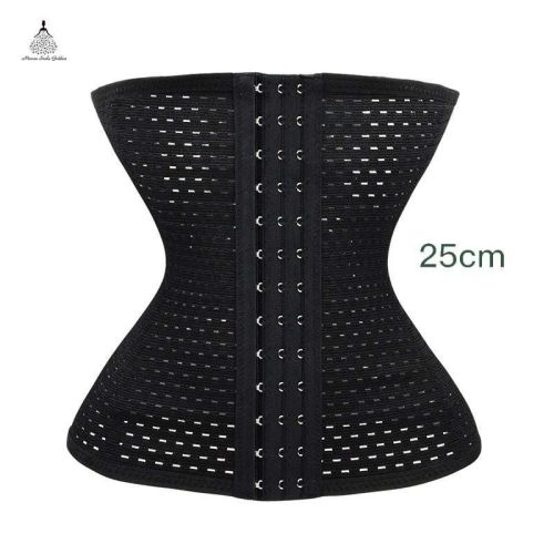 Waist trainer shaper corset slimming Belt underwear body shaper shapewear faja slimming belt tummy Sheath - black 1 - XL
