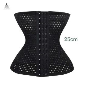 Waist trainer shaper corset slimming Belt underwear body shaper shapewear faja slimming belt tummy Sheath - black 3 - M