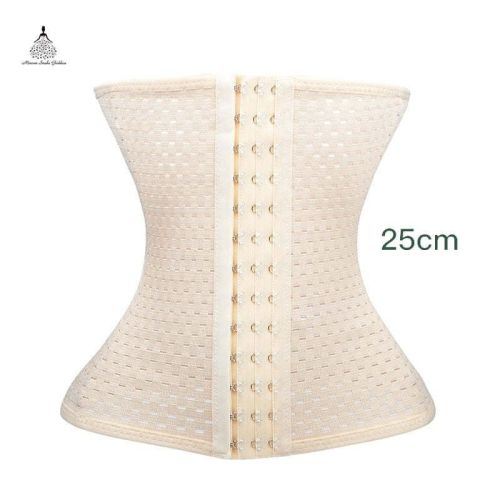 Waist trainer shaper corset slimming Belt underwear body shaper shapewear faja slimming belt tummy Sheath - beige 1 - L