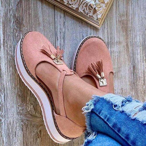 Women's Vulcanized Shoes 2023 Summer Ladies Increased Shoes Lace up - Blue - 36