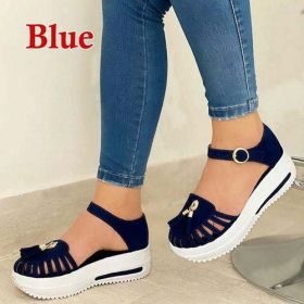 Women's Vulcanized Shoes 2023 Summer Ladies Increased Shoes Lace up - Green - 39