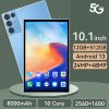 2023 New 5G Tablet PC, S30pro, 10.1 inch, 512GB large flash memory, Android Tablets, Dual Cards,  8000mAh Laptops, wifi GPS - blue - 512GB