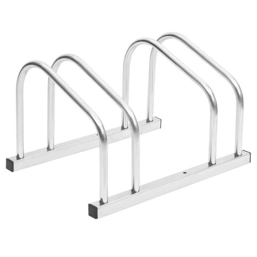 Bike Rack for 2 Bikes Galvanized Steel - Steel