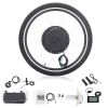 24in 1000W Front Drive With Tires Bicycle Modification Parts Black - as picture