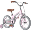 16" Kids Bike for Girls and Boys, Magnesium Alloy Frame with Auxiliary Wheel, Kids Single Speed Cruiser Bike. - as Pic