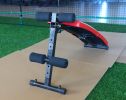 Multi-Position Adjustable Utility Bench for Home Gym Weightlifting and Strength Training, Sit-up Chair Collapsible Design - as Pic