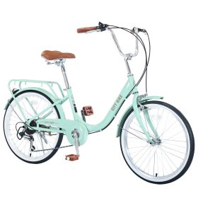 7 Speed, Steel Frame,Multiple Colors 22 Inch Girls Bicycle - as Pic