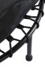 36"Foldable Mini Trampoline,Fitness Trampoline with Adjustable Handrail and Safety - 36