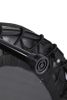 36"Foldable Mini Trampoline,Fitness Trampoline with Adjustable Handrail and Safety - 36