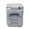 Portable Toilet With 5.3 Gallon Waste Tank and Carry Bag, Porta Potty for RV Boat Camping, Gray - Gray