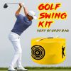 Golf Swing Blow Bag Good For Swing Target Training Golf Strength Skill Improve Tools - Black