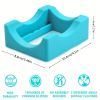 Silicone Cup Cradle For Tumblers With Built-in Slot; Anti-Slip Water Cup Holder For Tumblers/Coffee Cups/Glass/water Bottles/Cans - Blue