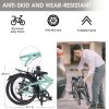 24" Folding City Bike Aluminum Frame 7 Speed Folding Bike - as Pic
