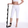 Yoga Stretch Resistance Band For Fitness Indoor Training - Black