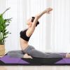 10' x 4' x 2" Folding Exercise Mat with Hook and Loop Fasteners - Purple