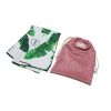 Suede & Natural Rubber Travel Yoga Mat - Leaf