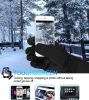 Winter Gloves Waterproof Ski Gloves Insulated Snowboard Gloves - Pink