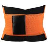 Waist Trainers for Men Women Waist Trimmers Workout Sweat Band Belt for Back Stomach Support - Blue - M