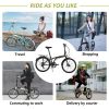 24" Folding City Bike Aluminum Frame 7 Speed Folding Bike - as Pic