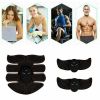 Free shipping ABS Stimulator Abdominal Muscle Training Toning Belt EMS trainer Fitness Belt - USB charging version