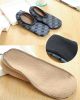 Mens Slipper Socks with Non Slip Indoor Boat Socks Cozy Warm Hospital Slippers, 5 Pairs - Default