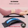 1pc Back Stretcher Massager; Back Massage Neck Stretcher; Back Pain Relief; Back Cracker Board; Posture Corrector; Back Massage - Pink