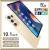 2023 New 5G Tablet PC, S30pro, 10.1 inch, 512GB large flash memory, Android Tablets, Dual Cards,  8000mAh Laptops, wifi GPS - gold - 512GB