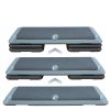 Adjustable Aerobic Stepper Workout Step with 4 Risers Fitness & Exercise Platform Trainer - as Pic