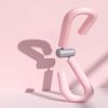 1pc Multifunctional Pelvic Floor Muscle Trainer Leg & Arm Trainer For Men And Women - Pink