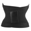 Waist Trainers for Men Women Waist Trimmers Workout Sweat Band Belt for Back Stomach Support - Orange - 3XL