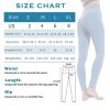 Women's High Waist Leggings Yoga Sport Pants - Light Blue - M