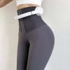 Leg Shapewear Slimming Body Shaper High Waist Tummy Control Pants - L - Black