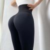 Leg Shapewear Slimming Body Shaper High Waist Tummy Control Pants - L - Black