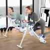 Exercise Equipment Foldable Core Abdominal Trainer - Purple & White - Exercise Machines