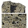 Mens Jacquard Paisley Vest, Casual Business Slim Fit Suit Vest - XL