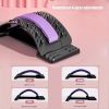 1pc Back Stretcher Massager; Back Massage Neck Stretcher; Back Pain Relief; Back Cracker Board; Posture Corrector; Back Massage - Pink