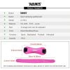 Aolikes 1pc Adjustable Knee Strap; Patellar Tendon Pressurized Protector; Support Slider Pad Guard For Badminton Running - Rose Red